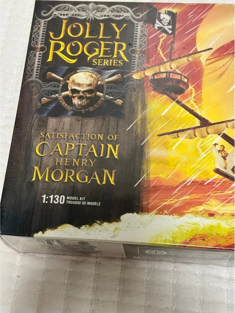 Lindberg Jolly Roger Satisfaction of Captain Henry Morgan 1:130 Model Kit HL219